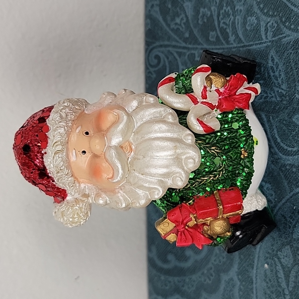 Santa Sequined Bobblehead